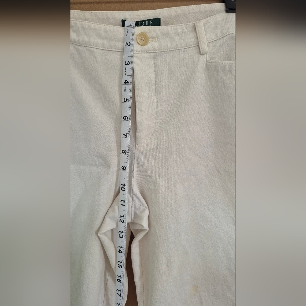 Lauren Ralph Lauren Cream Pants - Picture 9 of 9